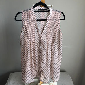 Ark & Co Blouse semi-Sheer Sleeveless size M